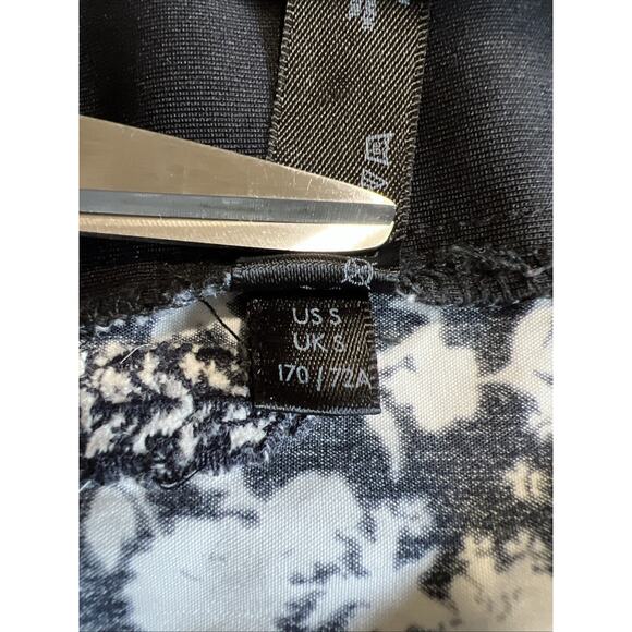 Free People Cargo Pants Small Black Floral Love You Back Utility Emo Grunge Boho - Picture 8 of 12